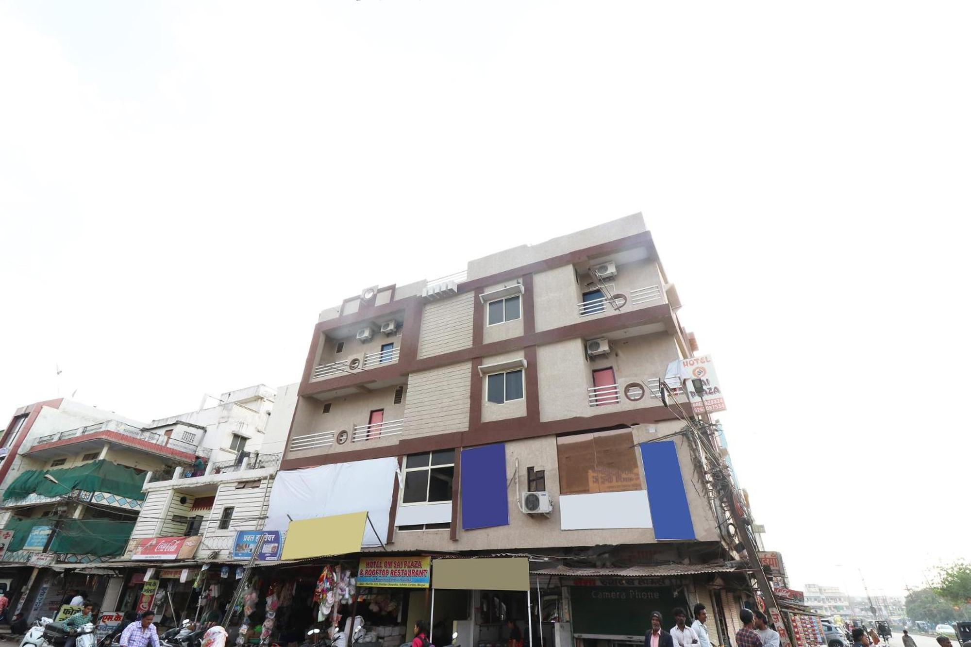Spot On Hotel O Om Sai Plaza Bhopal Eksteriør bilde